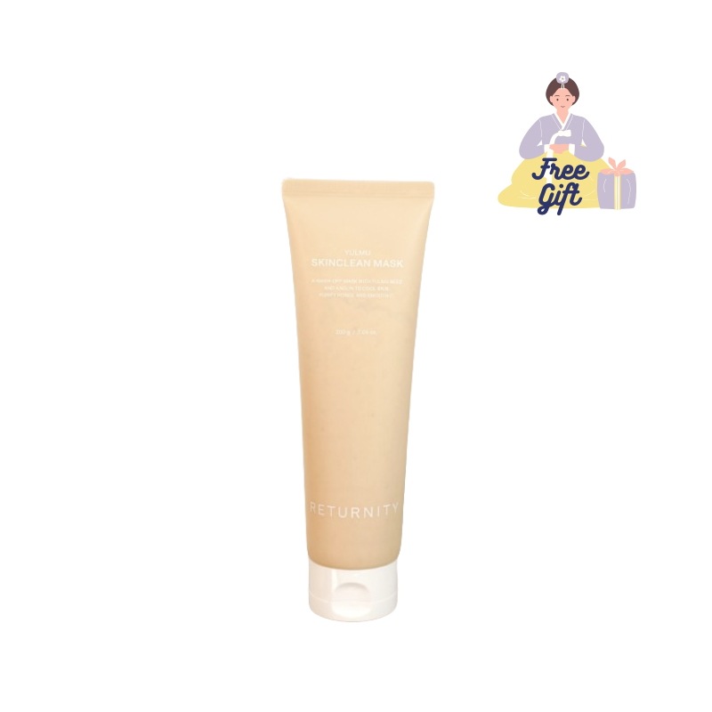 [RETURNIT] リターニティー　ハトムギスキンクリーンパック120g　自然穀物パック/毛穴ケア/トーンアップ/くすみケア/鎮静ケア