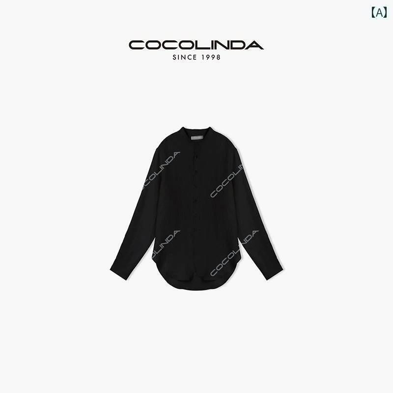 レディース　　シャツ　トップス COCOLINDA リネン 長袖 シャツ レディース秋 アウター おしゃれ 小さめ スタンドカラー カーディガン 8,135円