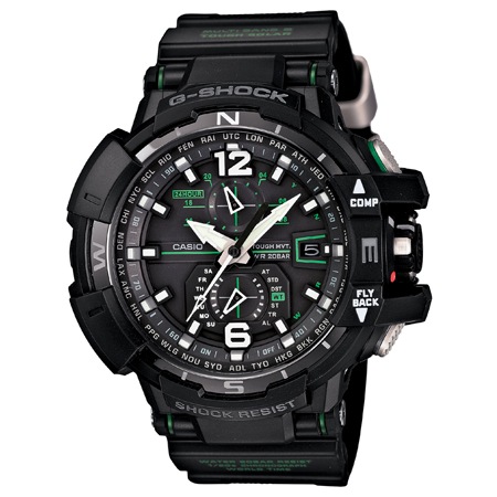 カシオ 【国内正規品】G-SHOCK(ジーショック) MASTER OF G GRAVITYMASTER ソーラー電波 メンズタイプ GW-A1100-1A3JF