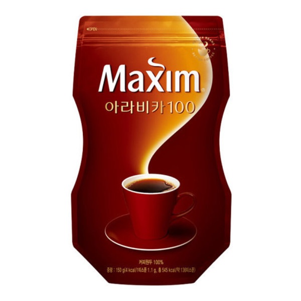 マキシム アラビカ100 リフィル 150gx6個 (贈呈品なくなり次第贈呈終了)