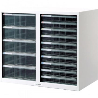 ナカバヤシ アバンテV2レターケース A4 浅深×コンビダブル ニューグレー AL-C15ニユ-グレ