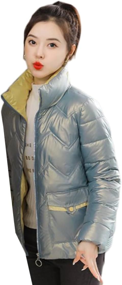 エナメル ダウンジャケット レディース 中綿 アウター 暖かい 防寒 防寒着 チュニック 女性 ダウンコート 光沢 スタンドカラー 可愛い 学生 通勤 通学 きれいめ 厚手 防風 ハイネック