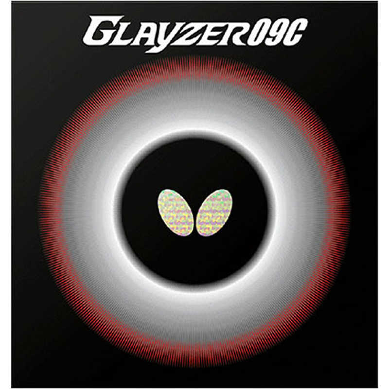 バタフライ　卓球ラバー グレイザー09C(トクアツ) ブラック　06110_23