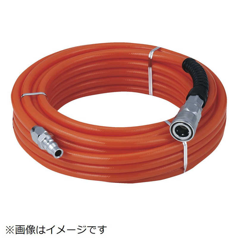 トラスコ中山　αウレタンブレードホース 7X10mm 30m カップリング付　TUH30