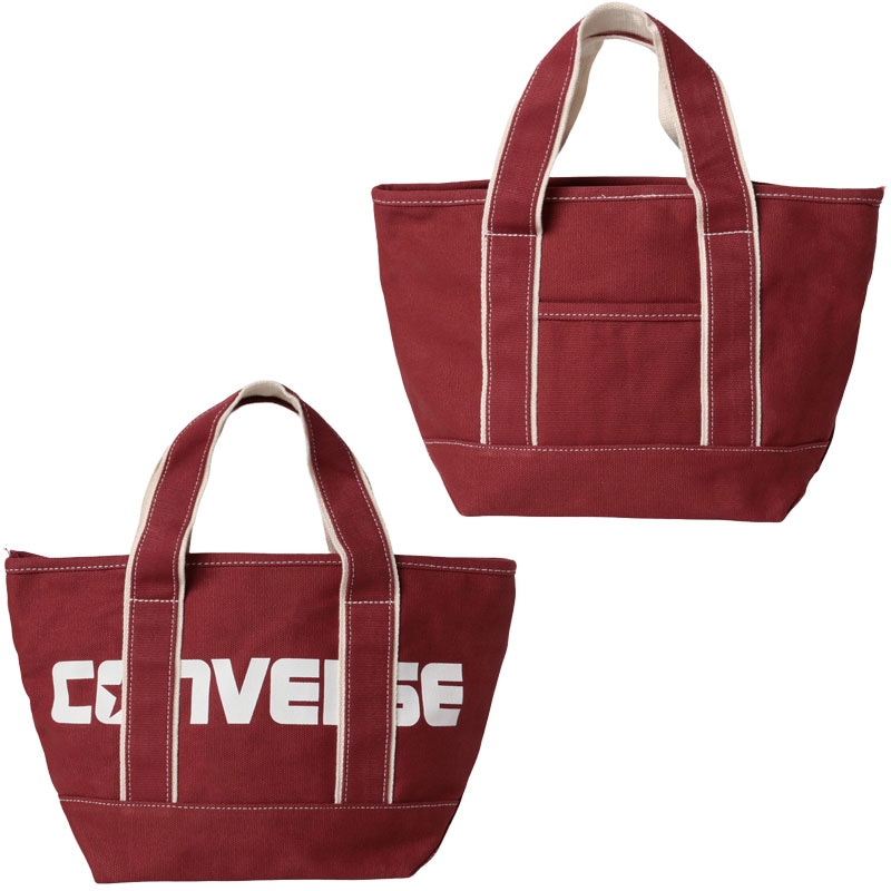 キャンバス S トートバッグ 17917200-67/エンジ