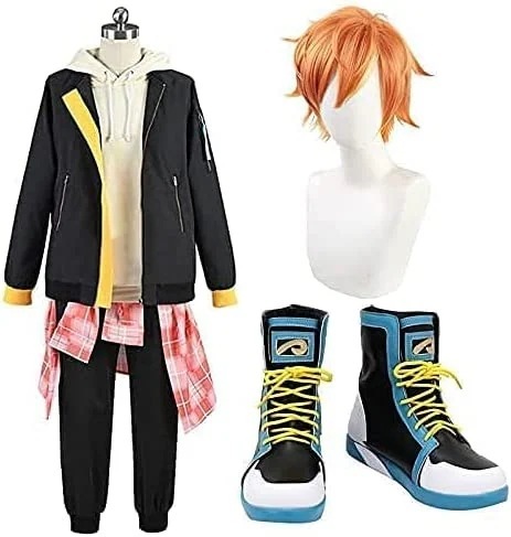 コスプレ衣ウィッグ靴東雲彰人しののめあきと　プロジェクトセカイカラフルステージfeat　Cosplayイベントパーティー変演出服祝贈り物クリスマスパーティー文化祭