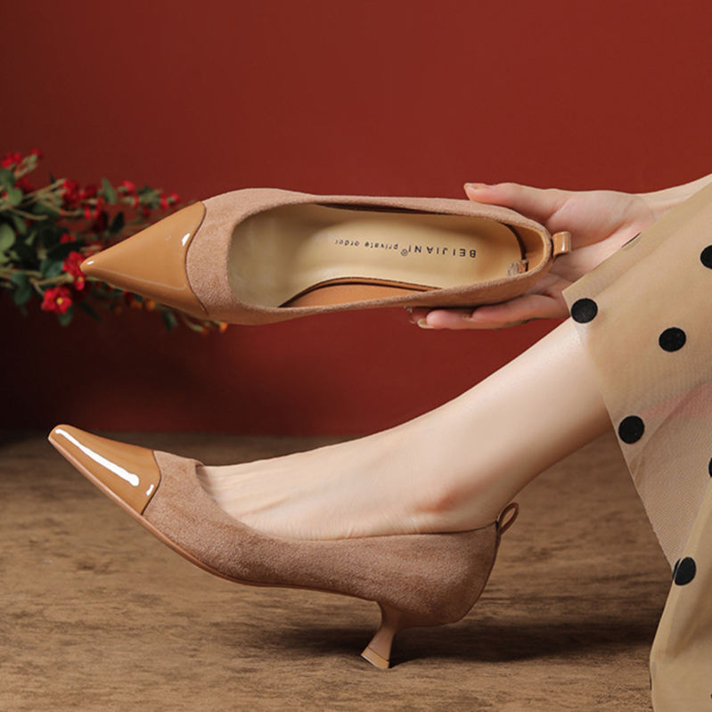 1000円OFFクーポン パンプス 走れる 痛くない スエード ポインテッドトゥ ピンヒール センチ ハイヒール 春 夏 秋 冬 リクルート 大きいサイズ 脱げる らくちん 20代 0代 40代 冠婚