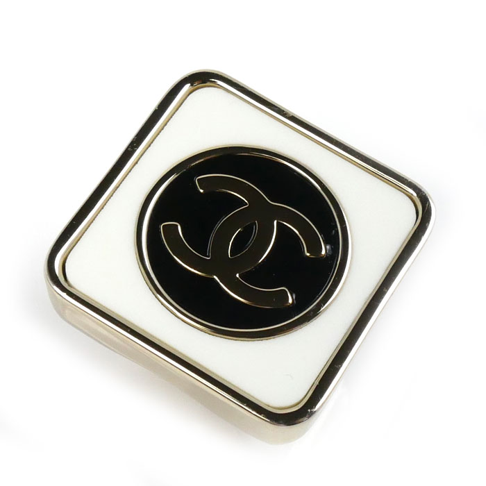 CHANEL シャネル メタル ココマーク スクエア リング・指輪 AB9778 14号 レディース 中古