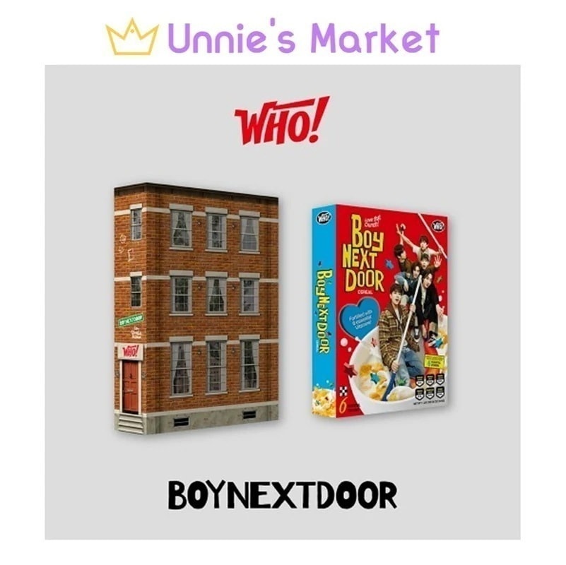 [SET] BOYNEXTDOOR WHO! (Who ver. / Crunch ver.) 1st Single Album