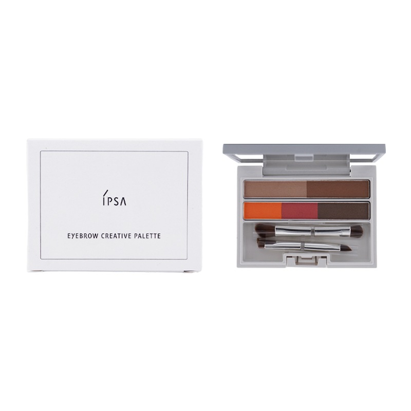 アイブロウクリエイティブパレット 3.3g 眉墨 ５色入り ブラシ付きニュアンスカラー [ギフトラッピング対応]