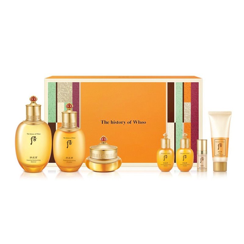 【宮中セット】拱辰享(ゴンジンヒャン) 陰陽(インヤン) 3点セット/化粧水+乳液+クリーム+サンプル4点構成