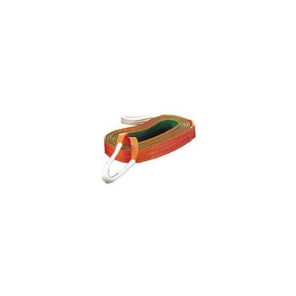 G50-25 使用面色/グリーン 裏面色/オレンジ ベルトスリング (JIS3等級 両端アイ形 50mmX2.5m) メーカー直送