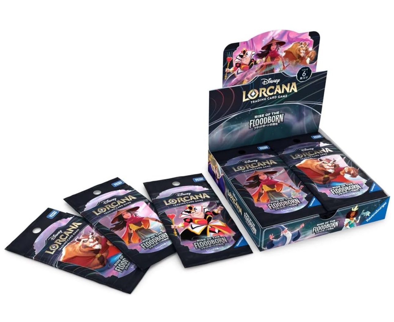 ディズニーロルカナ TCG 日本語版 ブースターパック フラッドボーンの渾沌 BOX ディズニー ロルカナ