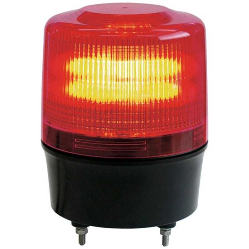 日惠製作所　NIKKEI ニコトーチ120 VL12R型 LED回転灯 120パイ 赤　VL12R-100NR