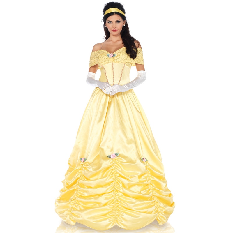コスプレ 仮装 イエロービューティープリンセス S 【 コスプレ 衣装 ハロウィン 仮装 コスチューム 美女と野獣 グッズ 余興 女性用 レディース 大人用 パーティーグッズ 童話 ベル おとぎ話 】