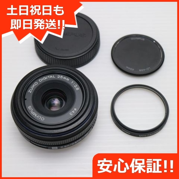 新品同様 オリンパス ZUIKO DIGITAL 25mm F2.8 単焦点レンズ フォーサーズマウント 即日発送 土日祝発送OK 100