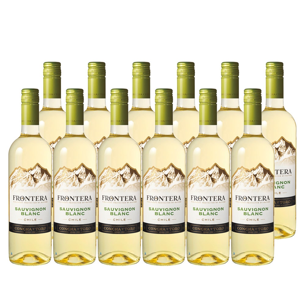 【送料無料】［白ワイン/辛口/チリ］コンチャイトロ フロンテラ ソーヴィニヨンブラン 750ml12本/1ケース【北海道沖縄県東北四国九州地方は必ず送料が掛かり
