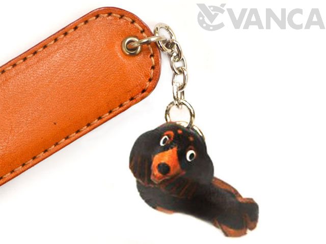 ダックスロングブラックタン ペーパーナイフ レザー/本革 VANCA/バンカクラフト