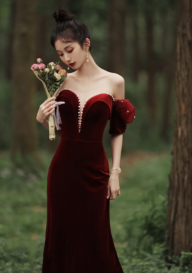 ウェディングドレス ロングドレス ドレス マキシ丈 エンパイア 花嫁ドレス 二次会ドレス イブニングドレス　カラードレス パーティドレス