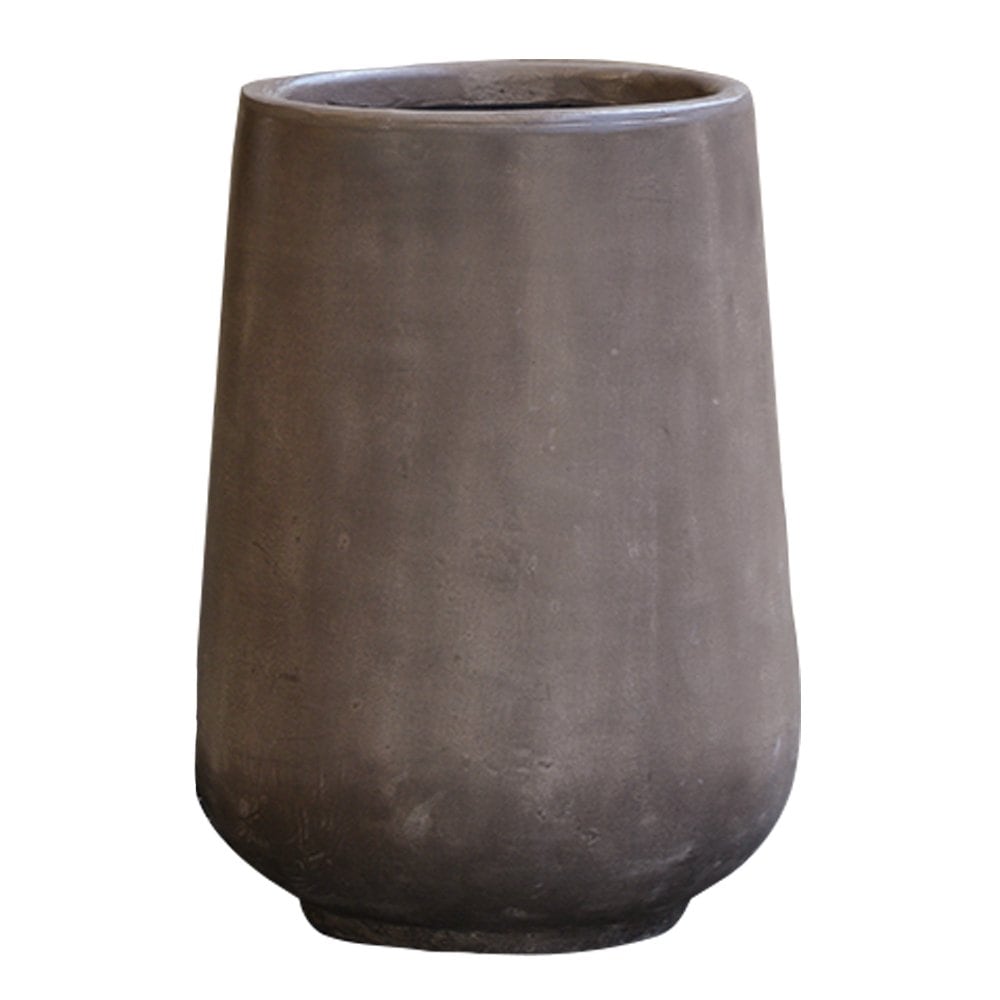 TERRA-MENT[テラメント] HighDropRound35 ダークグレー 910-249-811 対応鉢:5.5号