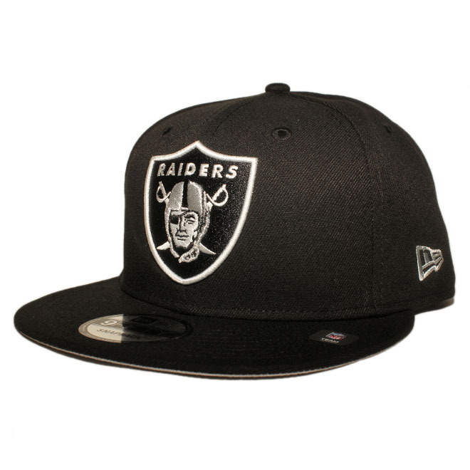 スナップバックキャップ 帽子 9fifty メンズ レディース NFL ラスベガス レイダース フリーサイズ