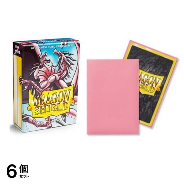 ドラゴンシールド マットカードスリーブ ジャパニーズ AT-11112 ピンク 60枚入 6個セット