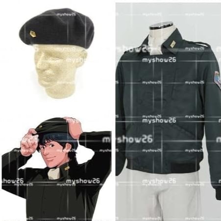 銀河英雄伝説 エル・ファシル革命予備軍服セットコスプレ衣装