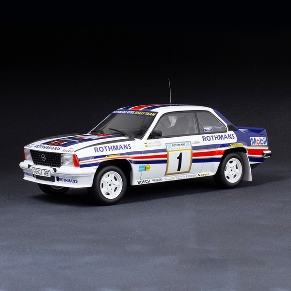 イクソモデル オペル アスコナ 400 1982年アクロポリスラリー #1 W.ROhrl /C.GeistdOrfer 18RMC097A 1/18 ミニカー
