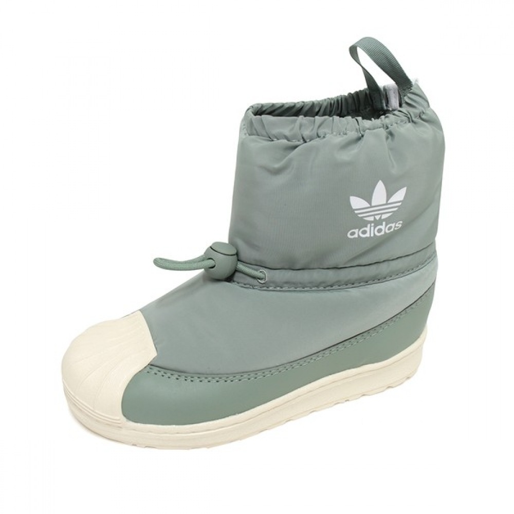 アディダスキッズスーパースター360グリーンホワイトIG5078