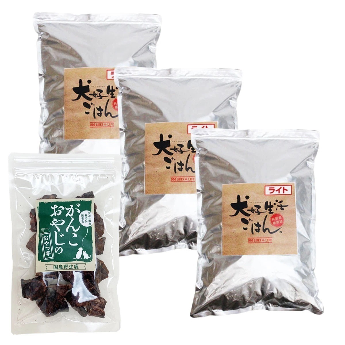 ごはんライト 7.5kg【国産鹿ラング15g付き】