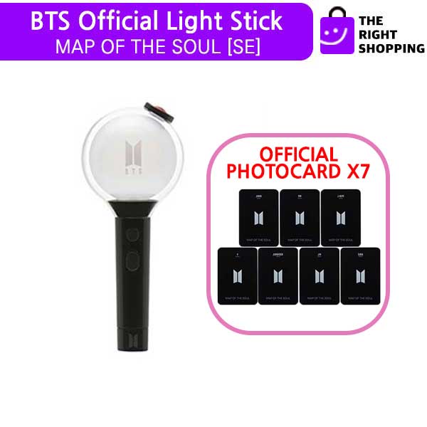 BTS Official Light Stick MAP OF THE SOUL [SE] バンタン公式グッズ + Free Gift OFFICIAL PHOTOCARD