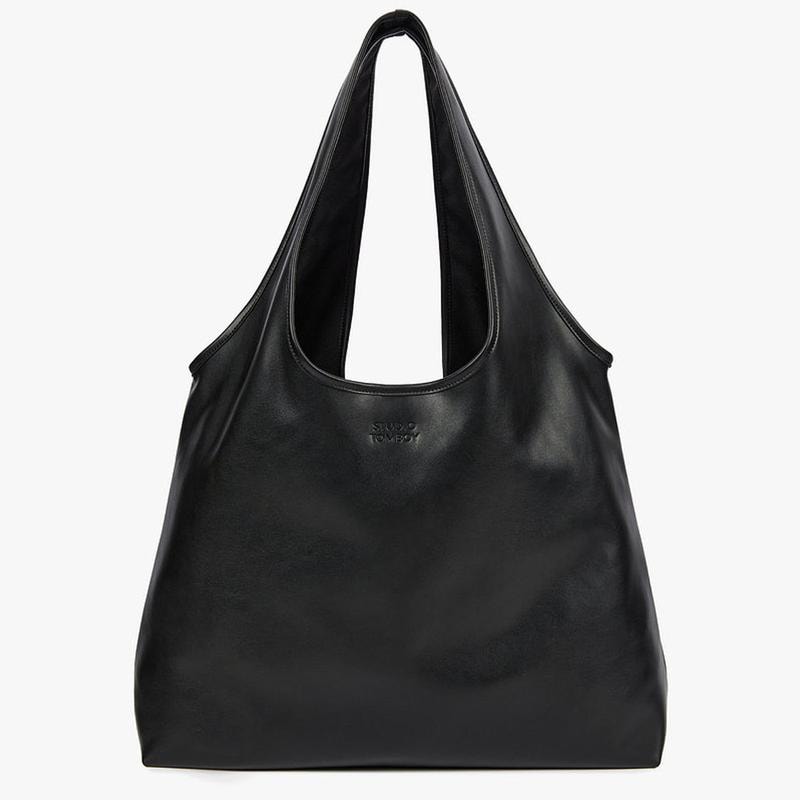 シンセティックレザーエッセンシャルショルダーバッグ 9176270986