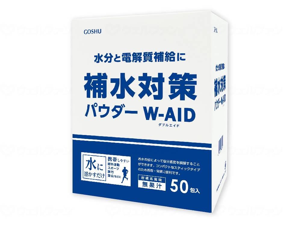 五洲薬品 補水対策パウダー ダブルエイド 5g×50包