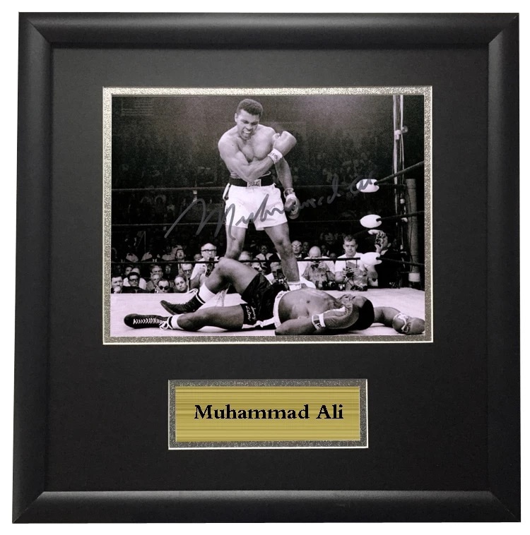Muhammad Ali モハメドアリ 直筆サイン写真 SA鑑定証書付き ボクシングファンコレクション逸品