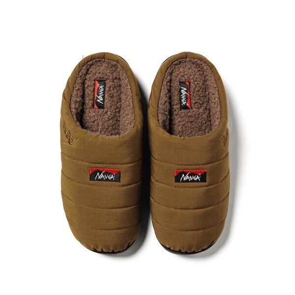 ナンガ ×SUBU HINOC WINTER SANDAL COYOTE 1 (JP24-25.5cm) NA2443-3E106-A N0003026 ウィンターサンダル