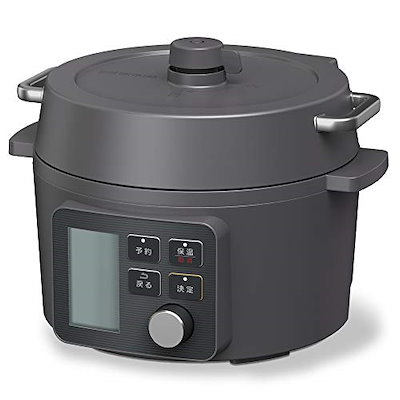 電気圧力鍋 2.2L ブラック KPC-MA2-B アイリスオーヤマ 6...のサムネイル
