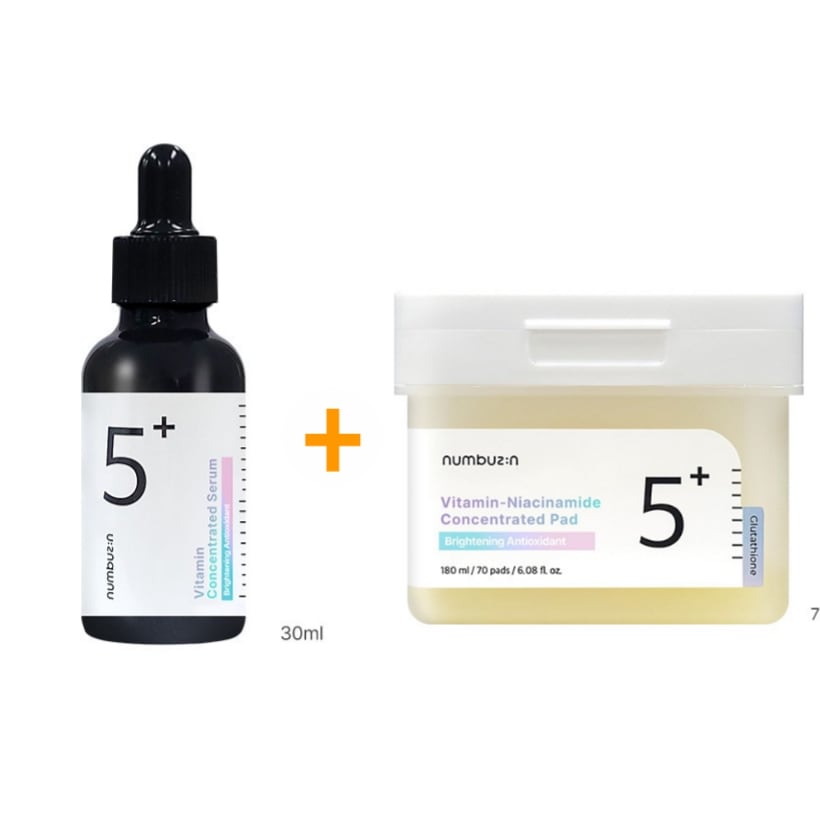 5番グルタチオン 跡 アンプルショット 30ml + フィルムパッド 70枚 セット