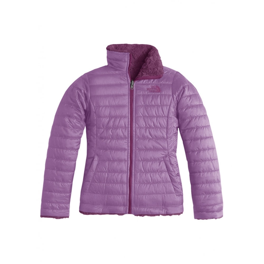 North Face 女の子用両面ジップアップジャケット