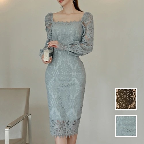 パーティードレス 結婚式 ワンピース ミディアム ひざ丈 オケージョン ドレス 韓国 ファッション レディース 秋 冬 ブライダル お取り寄せ PTXM196 お呼ばれ コーデ 成人式 二次会 同窓会