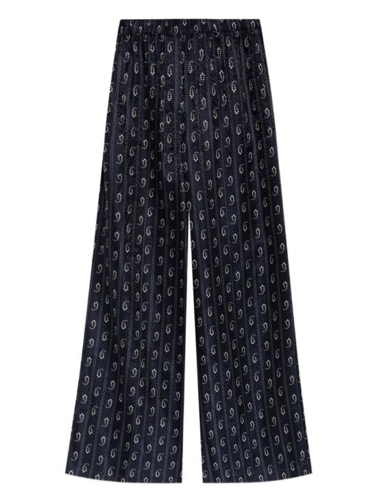 TORY BURCH Women Straight Pants 176383 476 Blue
