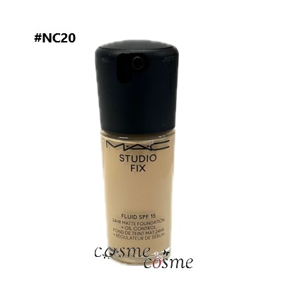 MAC マック スタジオ フィックス フルイッド SPF15 #NC20 海外仕様(0773602642878)