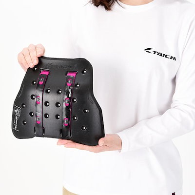 他サイト： RS TAICHI TECCELLチェストプロテクター ブラック×ホワイト TRV063レディースの商品画像