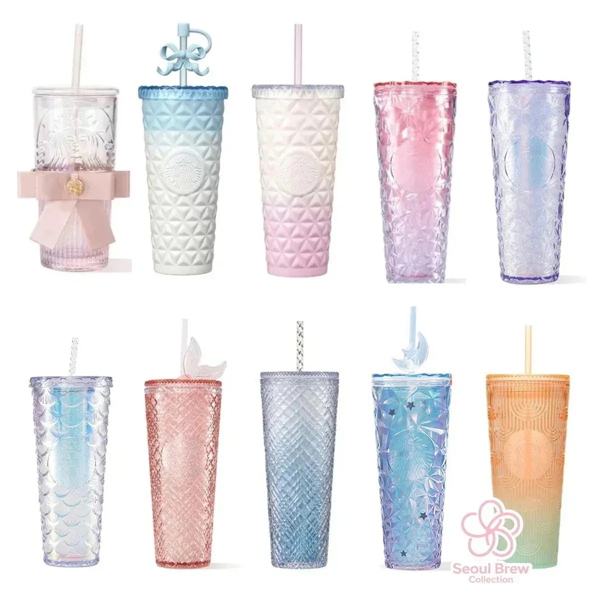 全ネット先発！公式正規品！【当日出荷！本日限り！】 韓国タンブラー ウィンタースノーフレーク ストローカップ 可愛い おしゃれ 誕生日 8,139円