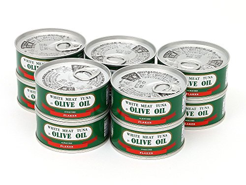 由比缶詰所 熟成まぐろオリーブ油漬 フレークEOヒラ3号缶(90g)×10缶セット