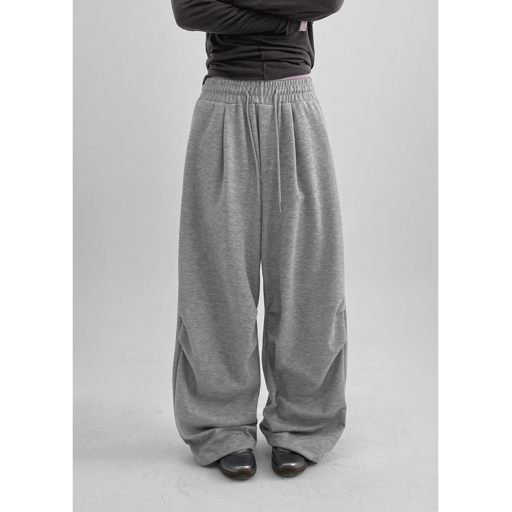 ブラックアップ (UNISEX) ワトキンピンタックストリングパンツ S/S ver.