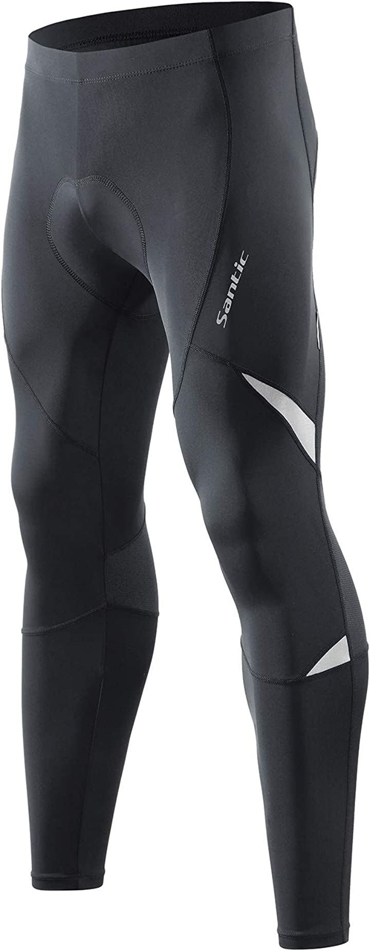 サンティックSantic メンズ サイクル パンツ ロング サイクルウェアタイツ 自転車 パッド吸汗 速乾 Large( ホワイト, L) 4,674円