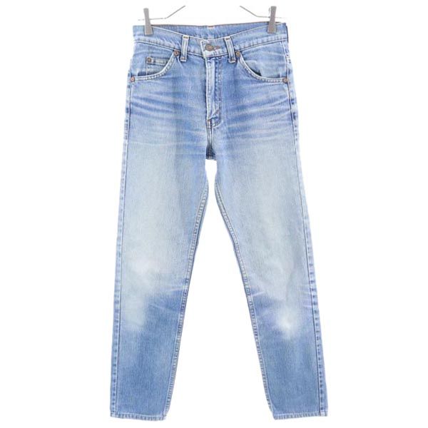 80s ストレートデニムパンツ w28 ジーパン メンズ