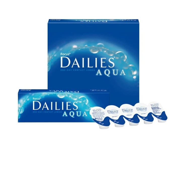 フォーカスデイリーズアクア2箱セット（1箱90枚入り）両眼約3ケ月分