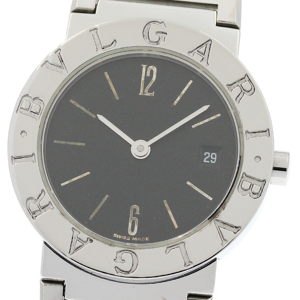 ブルガリ BVLGARI BB26SS ブルガリブルガリ デイト クォーツ レディース _950377【中古】
