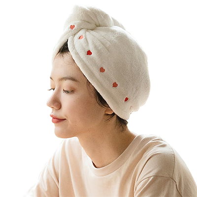 Qoo10] バスタオル ヘアキャップ ヘアケア 極厚
